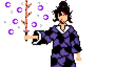 Kokushibo tsugikuni pixel art