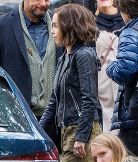 Emilia Clarke Secret Invasion Abigail Brand Leather Jacket - Jackets Expert