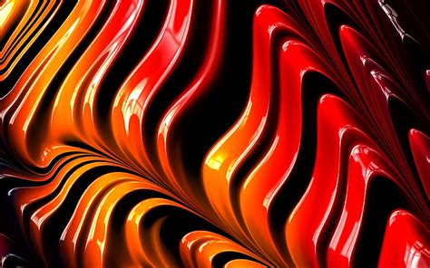 HD wallpaper: 3D Fractals 4K 8K, backgrounds, full frame, red, no people, abstract | Wallpaper Flare