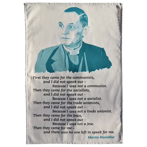 Then They Came for Me: The Story of Martin Niemöller - Radical Tea Towel