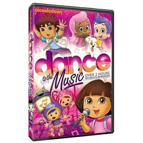 Nickelodeon Favorites: Dance to the Music! DVD Review - Simply Stacie