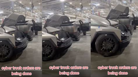 Leaked Video Shows Tesla Cybertruck's Small Frunk