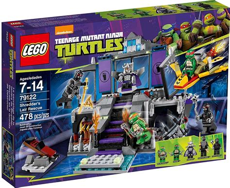 LEGO Teenage Mutant Ninja Turtles Shredders Lair Rescue Set 79122 - The ...