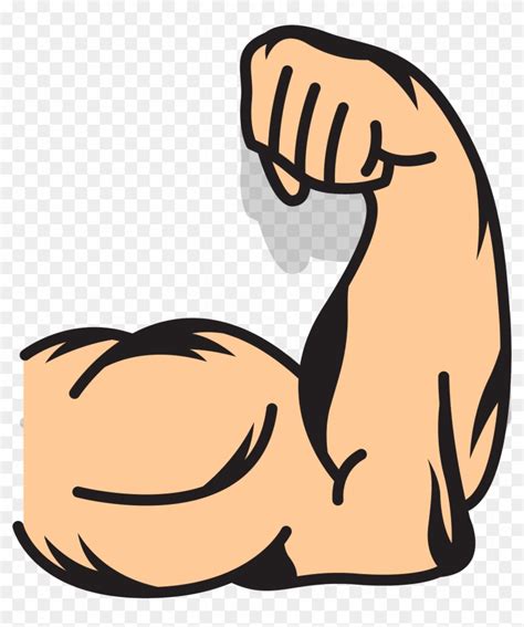 Muscle Arms Muscle Arms Clip Art - Cartoon Muscle Arm - Free ...