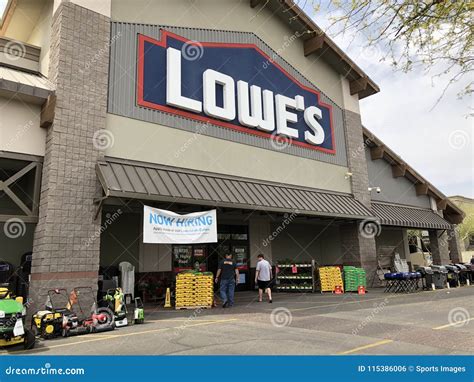 Lowe S Home Improvement Store Editorial Photo - Image of store, center ...