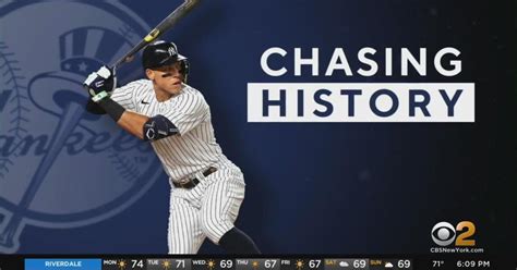 Aaron Judge's chase of AL HR record moves to Toronto - CBS New York