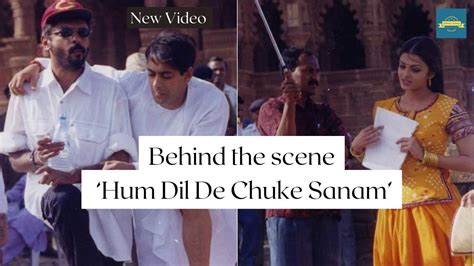 'Hum Dil De Chuke Sanam' Behind the Scenes @ClassicKissey | Behind the scenes, Scene, Scenes