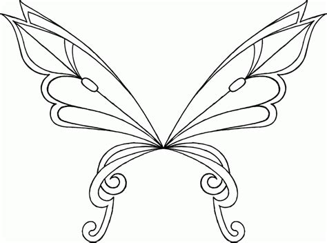 Free Angel Wing Coloring Page, Download Free Angel Wing Coloring Page ...