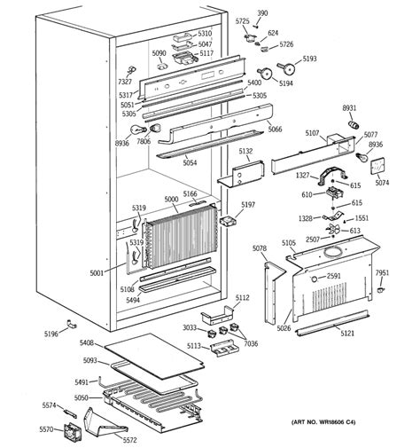 Ge Monogram Built In Refrigerator Parts Diagram | Reviewmotors.co