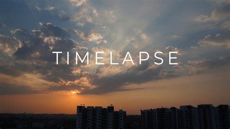 Cinematic Sunset Timelapse | 4K | SonyA7iii - YouTube