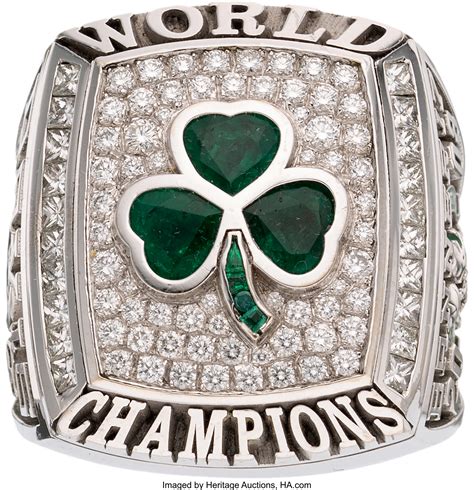 2008 Boston Celtics NBA Championship Ring Presented to Center Glen ...