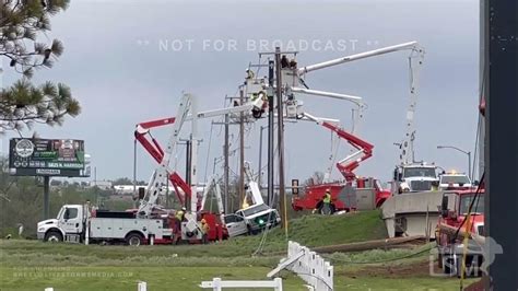 04-22-2023 Shawnee, OK - Tornado Aftermath & Cleanup Efforts - YouTube