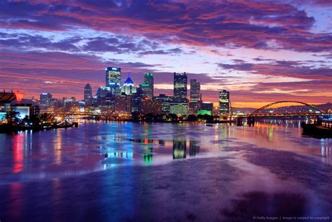 Image Detail for - Pittsburgh Skyline at Night #AlamoHappyPlace | City lights at night ...