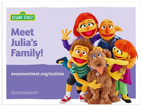 More Autism Julia Content from Sesame Street! - The Autism Daddy