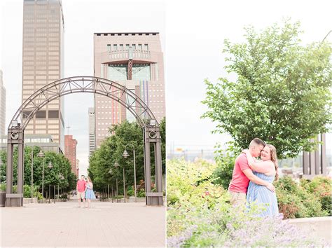 Louisville Waterfront Park | Dani + Gene | Courtney Carney Photography