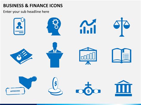 Business and Finance Icons for PowerPoint and Google Slides - PPT Slides