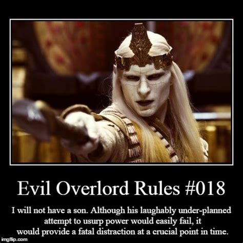 Skip's House of Chaos: Evil Overlord Rules