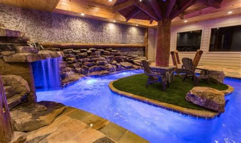 Pigeon Forge Cabins with Indoor Pools | Indoor pool, Pigeon forge cabin ...