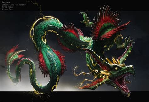 Rayquaza by Aleksandra Skiba : r/ImaginaryDragons