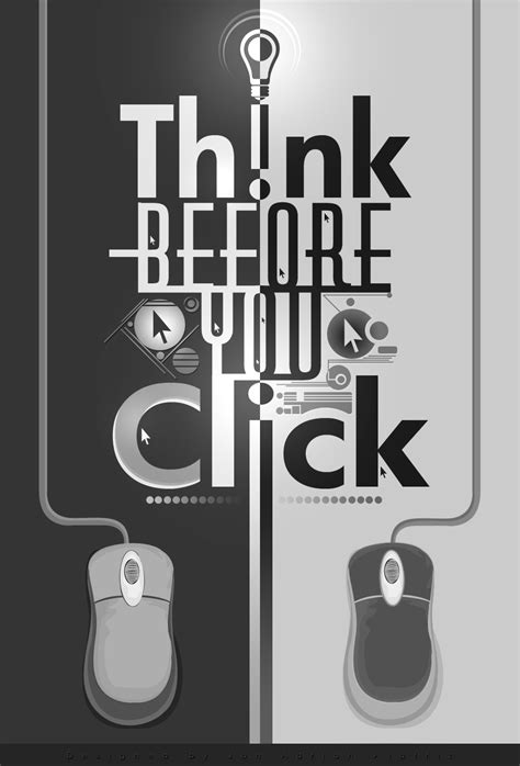 THINK BEFORE YOU CLICK