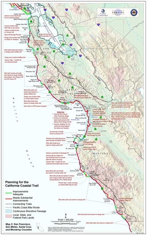 Northern California Hiking Map - Printable Maps