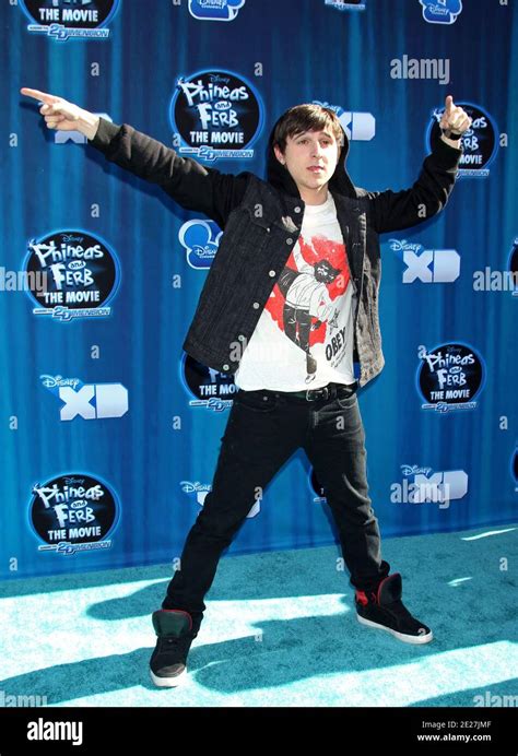 Mitchel Musso, The premiere for the Disney Channels Phineas And Ferb: Across The 2nd Dimension ...