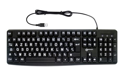 Clavier PC - Noir - Geemarc France