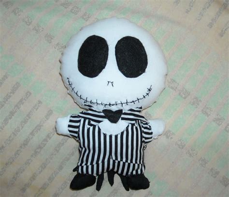 Chibi Jack Skellington Plush by DonutTyphoon on DeviantArt