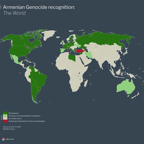 The Armenian Genocide: Recognition, status and the maps • viborc.com