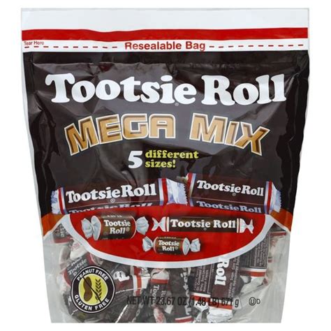 Tootsie Roll Mega Mix, Different Sizes - Butlerspantry.info - Outer Banks Get Go Grocer