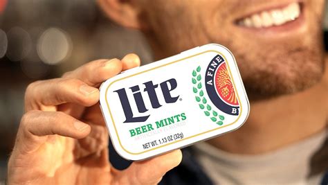 Miller Lite Beer Mints Will Give You Beer Breath Without the Alcohol ...