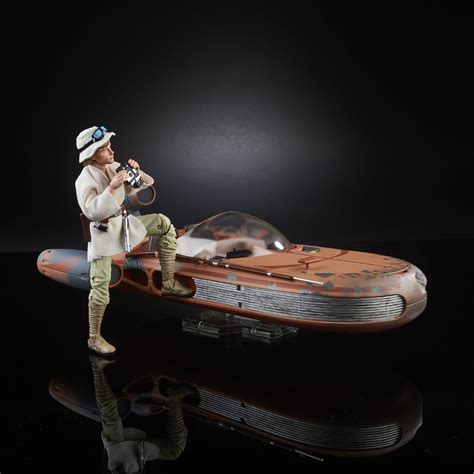 Star Wars Black Series 6-Inch Luke Skywalker with Landspeeder - The Toyark - News