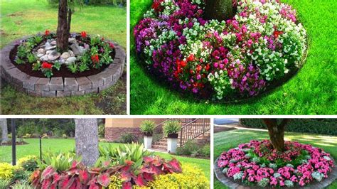 30 POPULAR TREE RING LANDSCAPE DESIGN IDEAS FOR YOUR GARDEN - YouTube