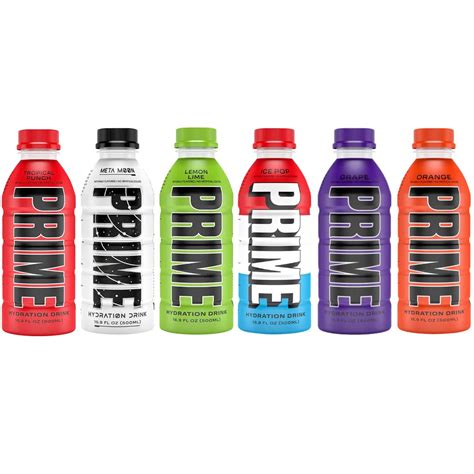 Prime 500ml Bottle, All Flavours Available, Prime Hydration, KSI * LOG ...