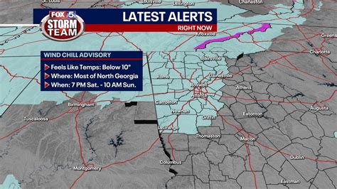 Weather in Atlanta: When will the bitter cold wind chill end? | FOX 5 ...