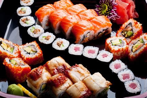 Download Still Life Rice Fish Seafood Food Sushi 4k Ultra HD Wallpaper