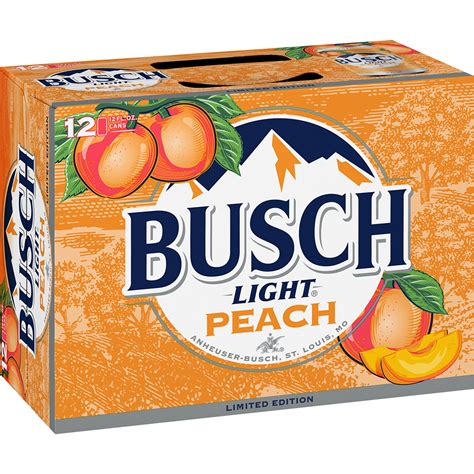 Busch Light Peach | GotoLiquorStore