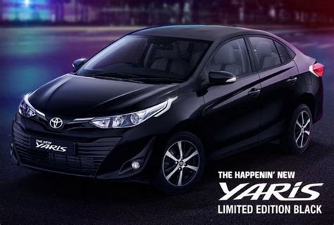 Toyota Yaris Black Edition makes world debut; listed on official website - The Indian Wire