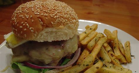 A Taste of Home Cooking: Burger and Fries