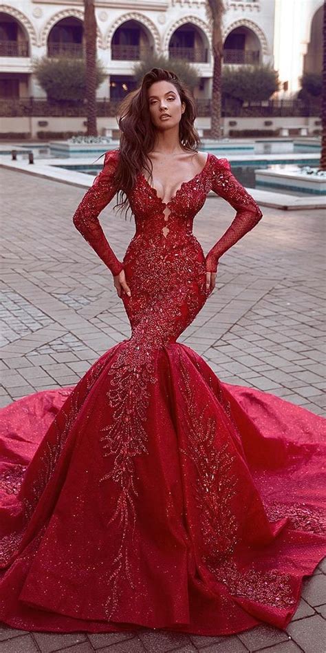 Blood Red Wedding Dresses: 12 Amazing Suggestions