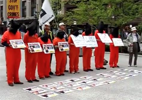 Day 100 of Guantanamo Bay hunger strike marked by protest in Chicago | The Devon Daily