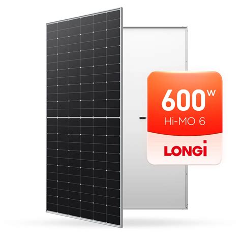 Longi Hi Mo 6 All Black Solar Panels 400W 500W 550W 600W Mono Perc ...