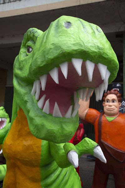 Dinosaur doll for sale | Año viejo effigy dolls | Guayaquil | Travel Story and Pictures from Ecuador