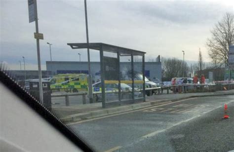 Asda car park death: Police investigation launched after man's body found inside burning van in ...