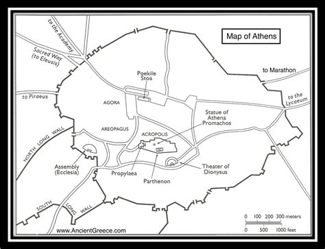 Map Of Athens