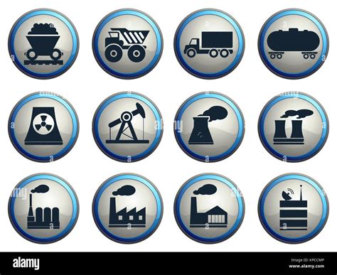 Factory and Industry Symbols Stock Photo - Alamy