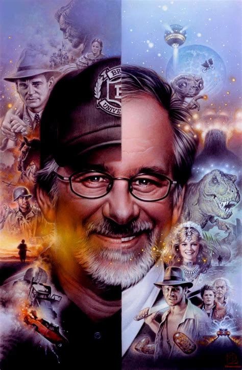 STEVEN SPIELBERG portrait - by Tsuneo Sanda | Steven spielberg movies ...