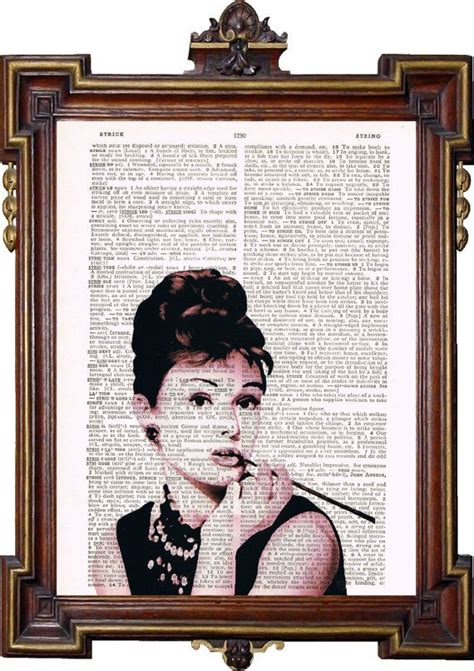 AUDREY HEPBURN Breakfast at Tiffany's Art Print by TreasuresByUs, $6.50 | Tiffany art, Art ...