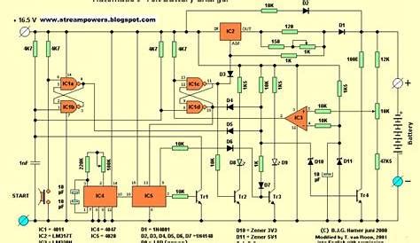 Car Battery Charger Circuit Diagram Pdf