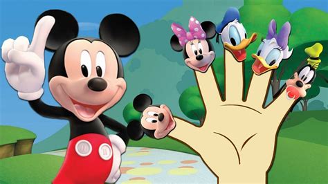 Mickey Mouse Finger Family Nursery Rhymes Lyrics